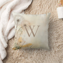 Distressive Dandelion Monogramm