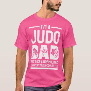 Distressive Kampfkünste Judo Gif Judo Vater Mixed  T-Shirt