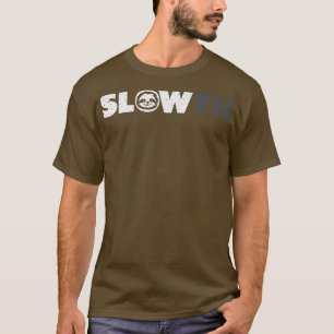 Distressive Langsamkeit T-Shirt