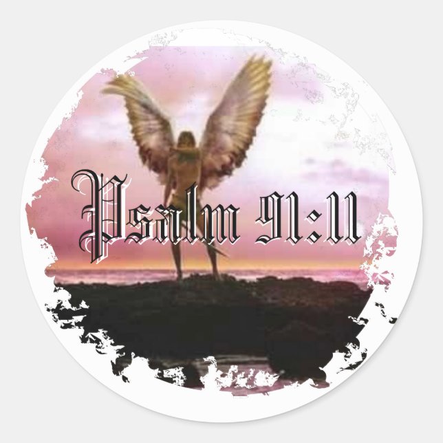 Distressive Round Stickers (Vorderseite)