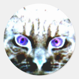 Distressive Round Stickers