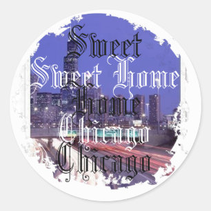 Distressive Round Stickers