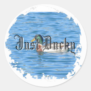 Distressive Round Stickers