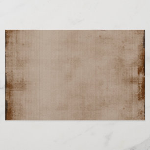Distressive Sepia Taupe Scrapbook Journal Masculin Briefpapier