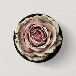 Distrestierte Rose - Schaltfläche Button