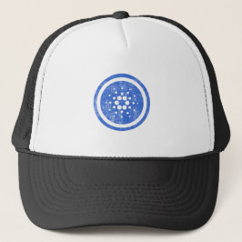 Distrestierter Cardano - nur Coin-Logo - Tucker-Hu Truckerkappe