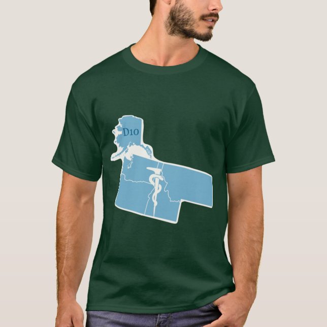 District 10 Athletic Trainers T-Shirt (Vorderseite)
