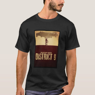 DISTRICT 9 - Minimale Silhouette Design Classic T-Shirt