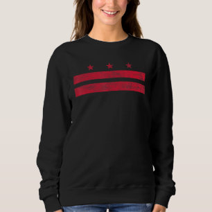 District of Columbia Flag Washington D.C. Sweatshirt