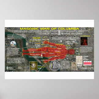District of Columbia - Masonic Man 1 Poster