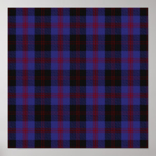 District Tartan - Angus - Digitaler Download Poster