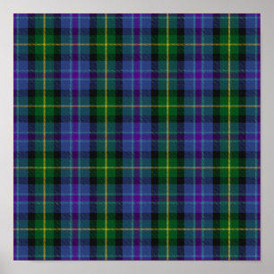 District Tartan - Ayrshire - Digitaler Download Poster