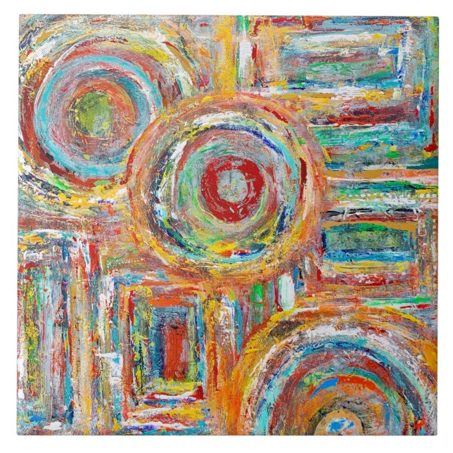 Distrikt 7 6 x 6 Keramiken Tile Fliese (Vorderseite)