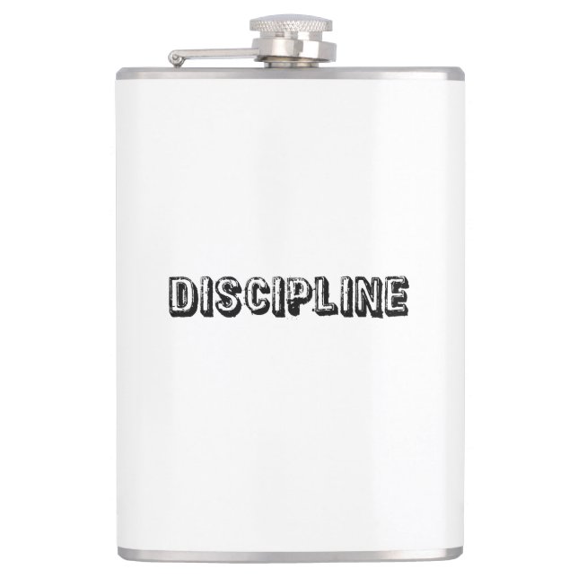 Disziplin Flachmann (Vorderseite)