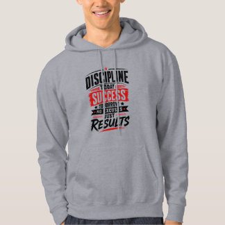 Disziplin heute, Erfolg morgen Typografie T-Shirt Hoodie