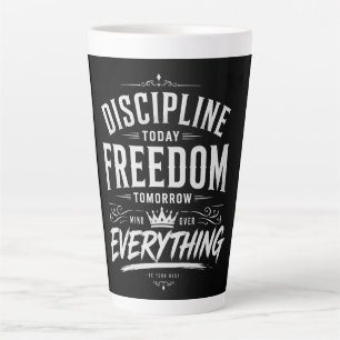 Disziplin Heute Freiheit Morgen Milchtasse