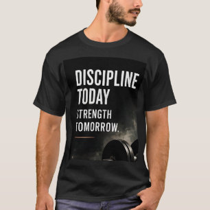 💪 Disziplin heute, Stärke morgen Motivation ✨ T-Shirt