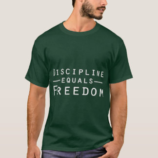 Disziplin ist gleich Freiheit Jocko Willink Gesche T-Shirt