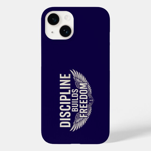 DISZIPLIN SCHAFFT FREIHEIT Case-Mate iPhone HÜLLE (Rückseite)