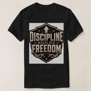 Disziplin schafft Freiheit Motivations-Erfolgs-Min T-Shirt