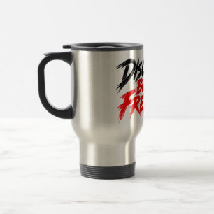 Disziplin schafft Freiheit Motivations Fitness T-S Reisebecher