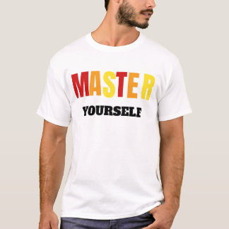 Disziplin & Selbstkontrolle Motivationszitat T-Shirt