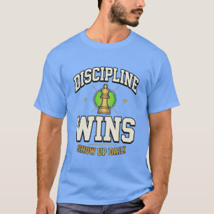 Disziplin Siegt Motivations-T-Shirt   Premium Var T-Shirt