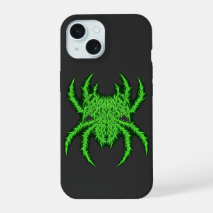 Disziplin Spider Green Gym Bodybuilding Kunst iPhone 15 Hülle