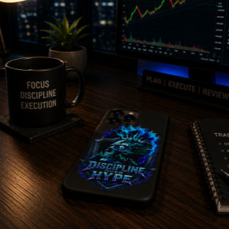 Disziplin statt Hype Bitcoin Krypto-Mentalität Des Case-Mate iPhone Hülle