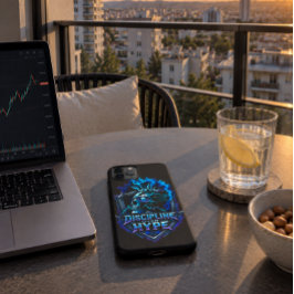 Disziplin statt Hype Bitcoin Krypto-Mentalität Des Case-Mate iPhone Hülle