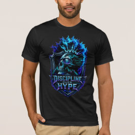 Disziplin statt Hype Bitcoin Krypto Mentalität Des T-Shirt