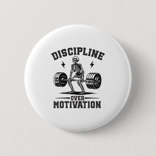 Disziplin statt Motivation Fitness Motivations Tra Button