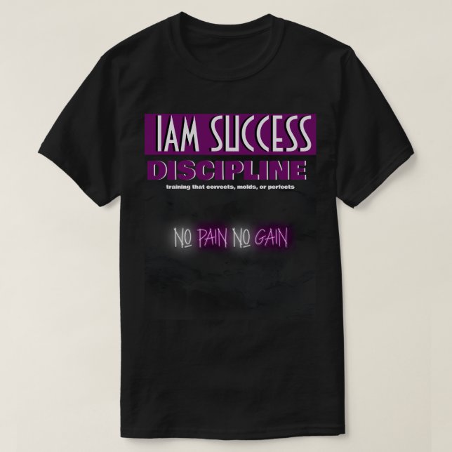 DISZIPLIN T-Shirt (Design vorne)