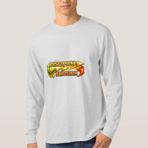 Disziplin über Emotion Gold Trading Mindset Lang T-Shirt