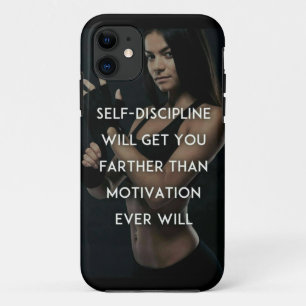 Disziplin vs. Motivation - Frauenym-Inspiration Case-Mate iPhone Hülle