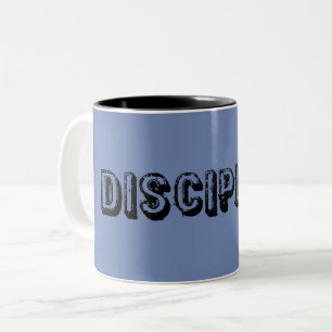 Disziplin Zweifarbige Tasse