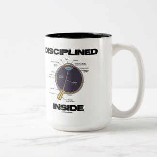 Diszipliniertes Auge (I) Innere Anatomie des Augap Zweifarbige Tasse