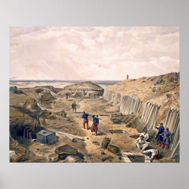 Ditch der Bastion du Mat, Platte von "The Seat Poster (Vorne)