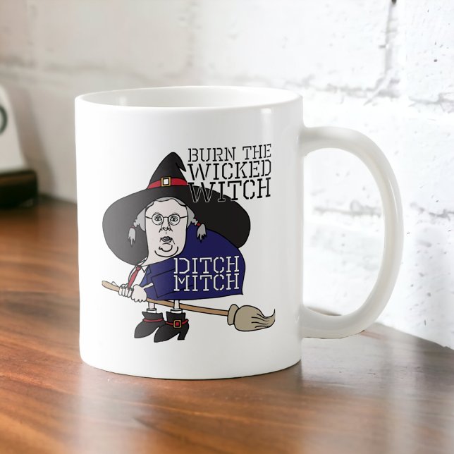 Ditch the Wicked Hexenmilch McConnell Coffee Tasse (Von Creator hochgeladen)