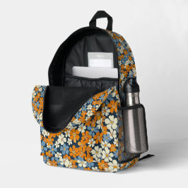 Ditsy Blume Pattern Bedruckter Rucksack