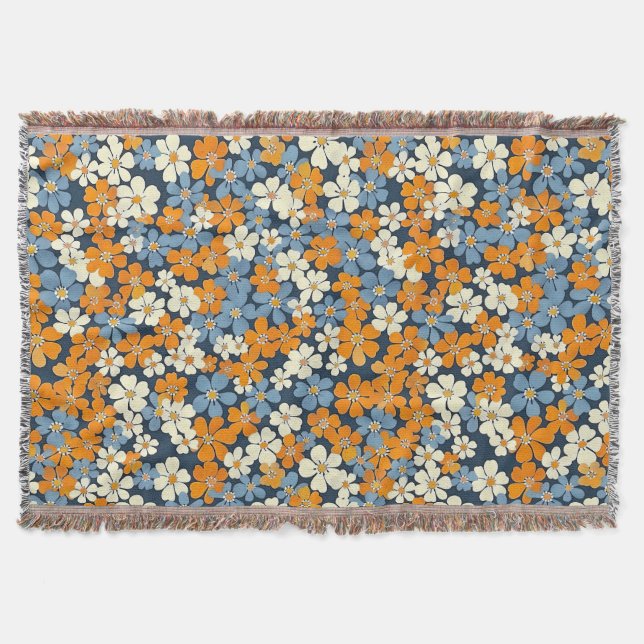Ditsy Blume Pattern Decke (Vorderseite)