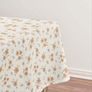 Ditsy-Blumen-Cottagecore-Boho-Wildflower-Beige Tischdecke