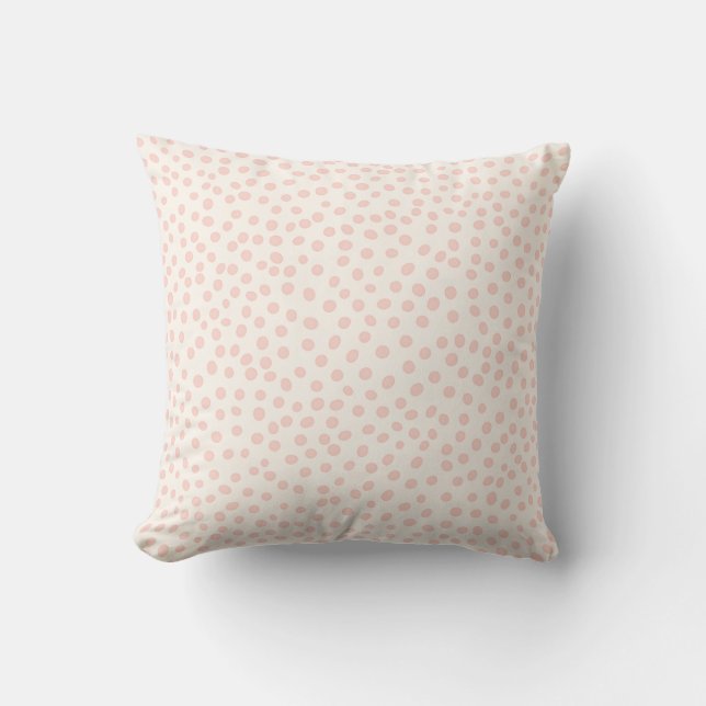 Ditsy Dots Throw Kissen (Vorderseite)