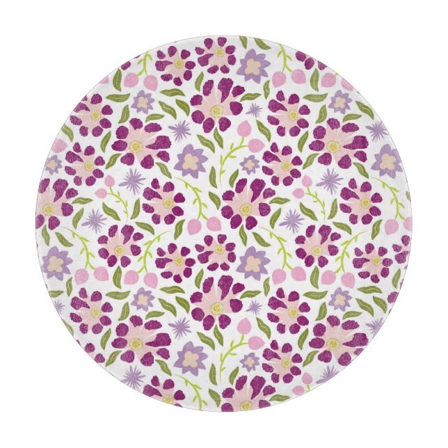 Ditsy floral schneidebrett (Vorderseite)