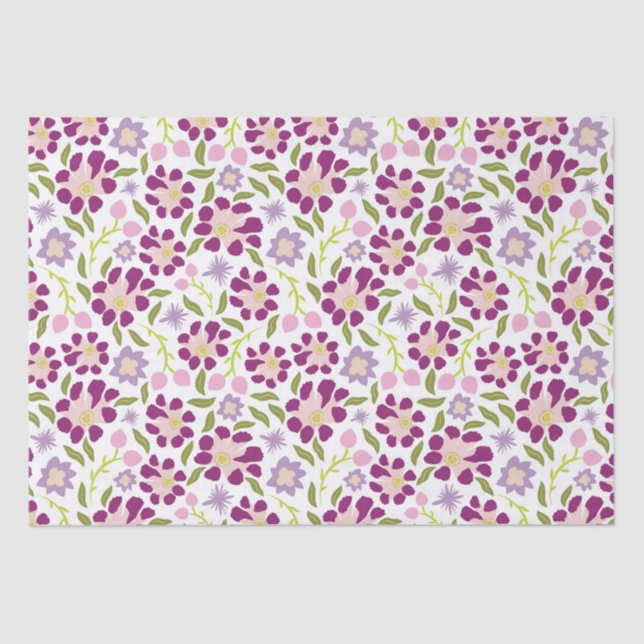 Ditsy floral seidenpapier (Vorderseite)