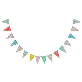 Ditsy Floral Summer Wimpelkette