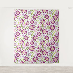 Ditsy floral wandteppich