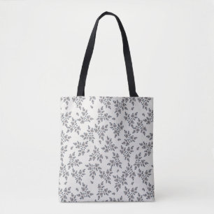 Ditsy Florals in Grau