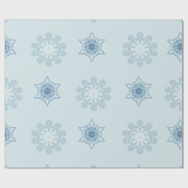 Ditsy-Schneeflocken-Muster Hintergrundtexturen Geschenkpapier