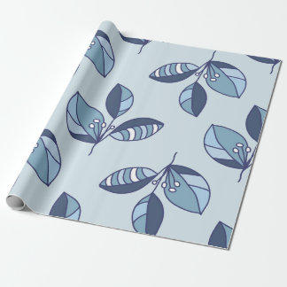 Ditsy-Schneeflocken-Muster Hintergrundtexturen Geschenkpapier
